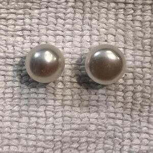 Classic Pearl Stud Earrings